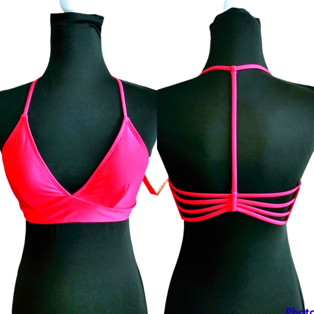 NWT Uncommon/Sense Pink Swim Top